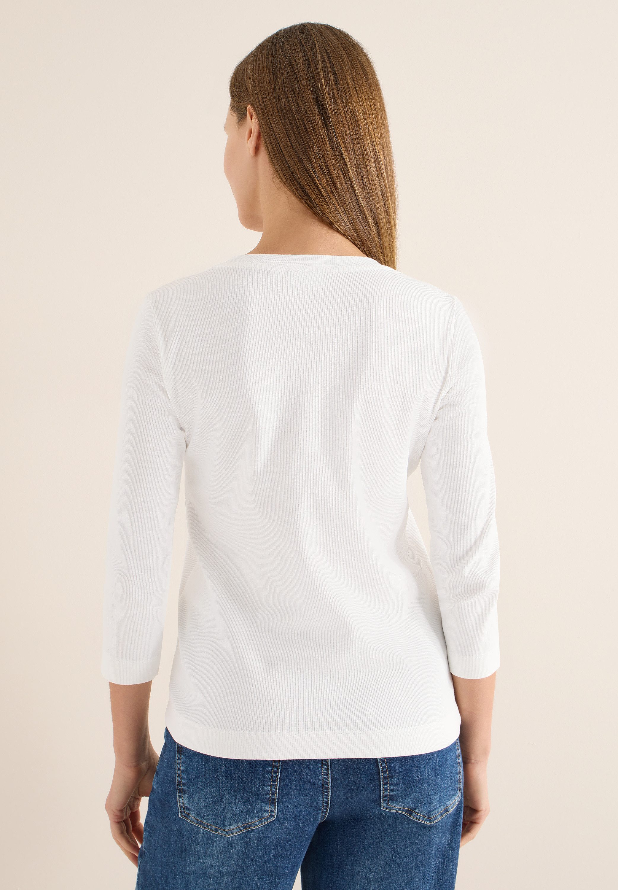 CECIL 3/4-Arm-Shirt mit 3/4 Ärmeln