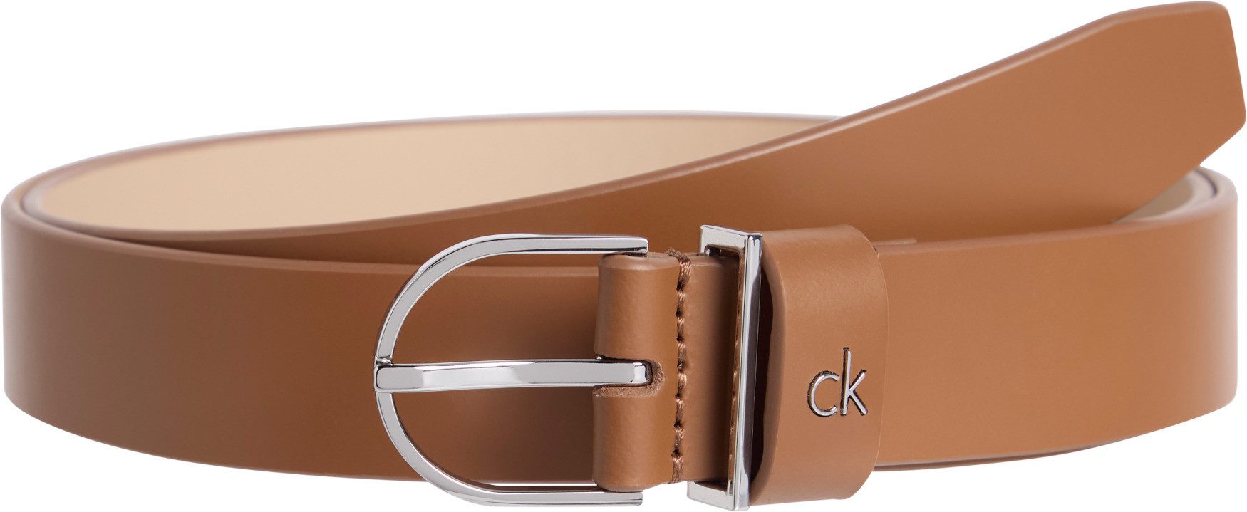 Calvin Klein Ledergürtel CK METAL LOOP günstig online kaufen