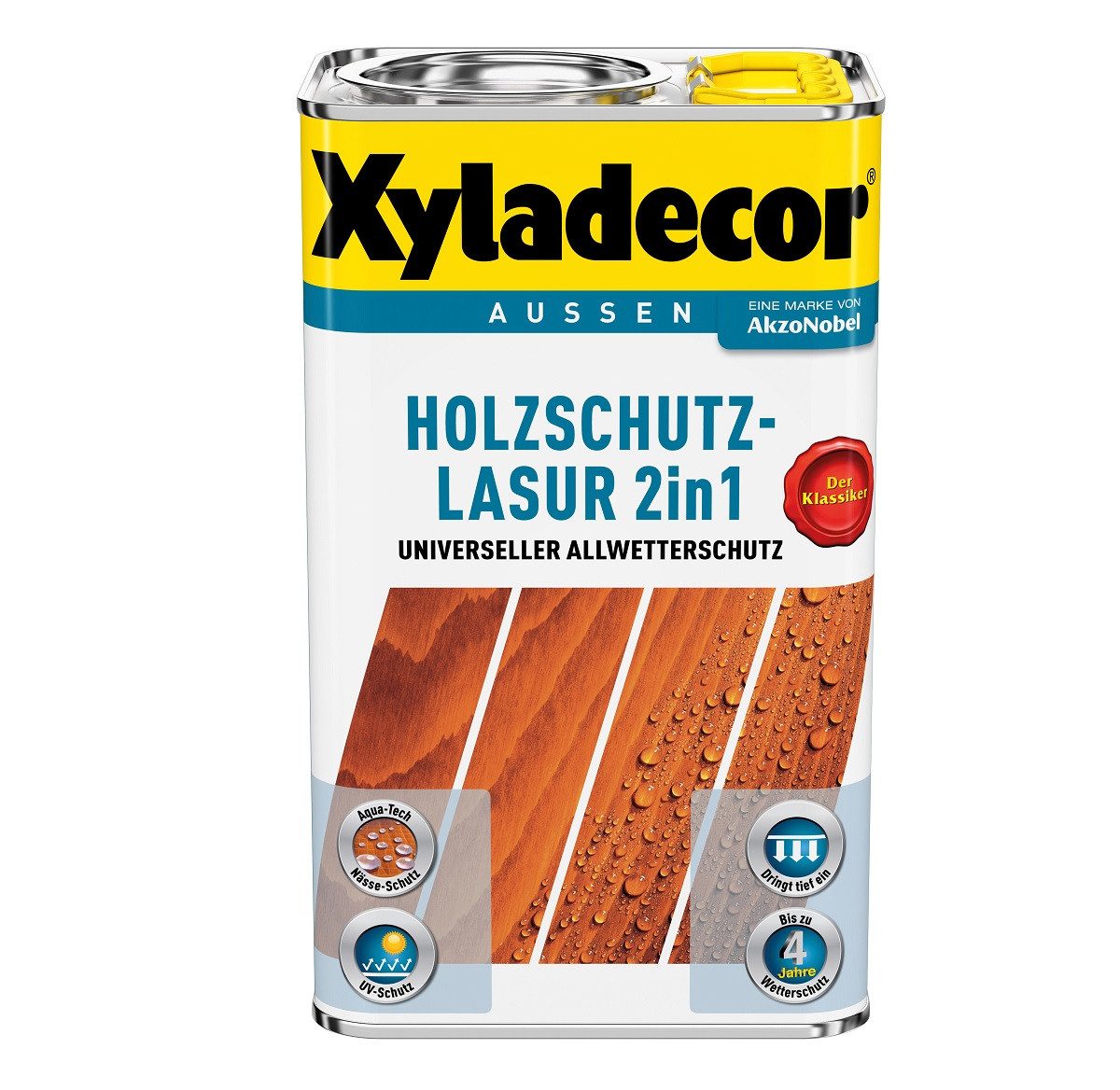 Xyladecor  Holzschutzlasur XYLADECOR Holzschutzlasur Eiche Hell 750ml