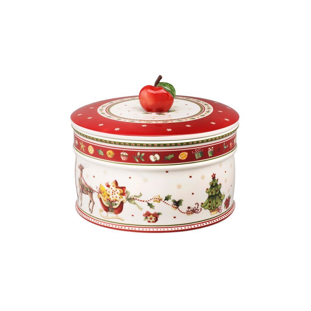 Villeroy & Boch Vorratsdose Winter Bakery Delight große Gebäckdose, Porzellan, (1-tlg)
