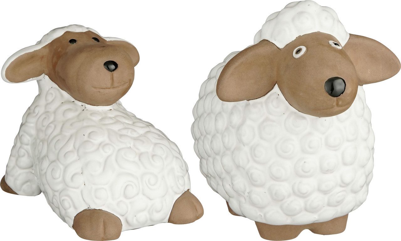 Mica Decorations Dekofigur Mica Decorations Dekofigur Schaf Keramik 22 x 25