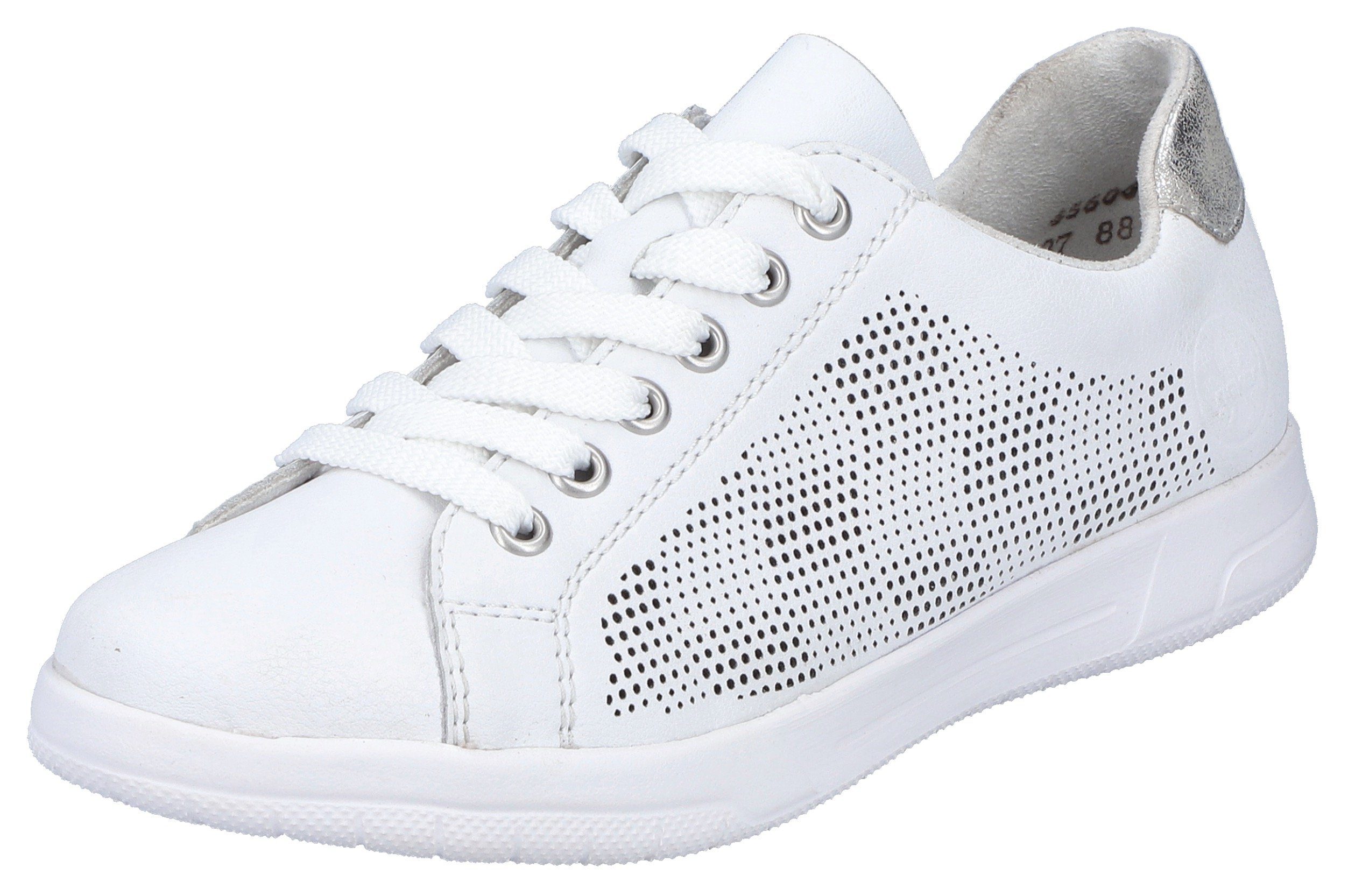 Rieker Sneaker herausnehmbarer Textileinlage, Freizeitschuh, Halbschuh, Schnürschuh