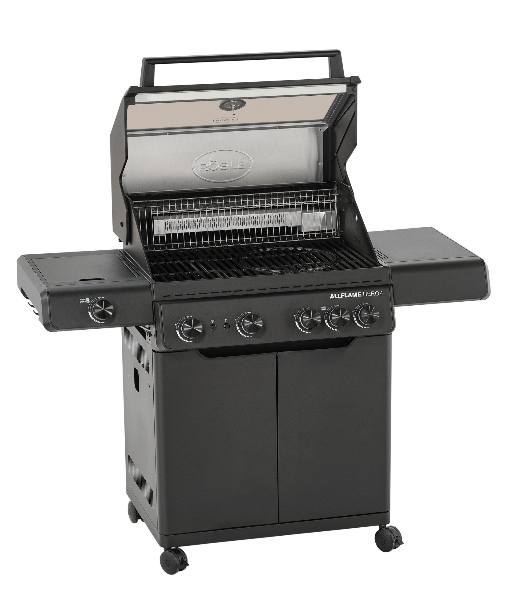 RÖSLE Gasgrill ALLFLAME Hero 4, 50 mbar