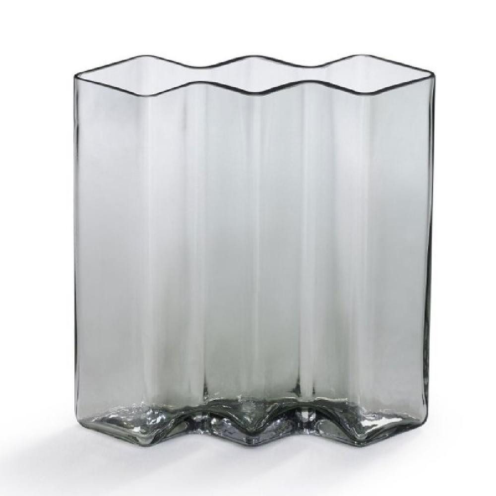 Born in Sweden Dekovase Vase Row Grau Hoch (3 Kammern)