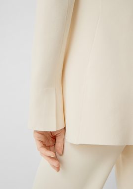 Comma Blusenblazer Blazer aus Feinstrick