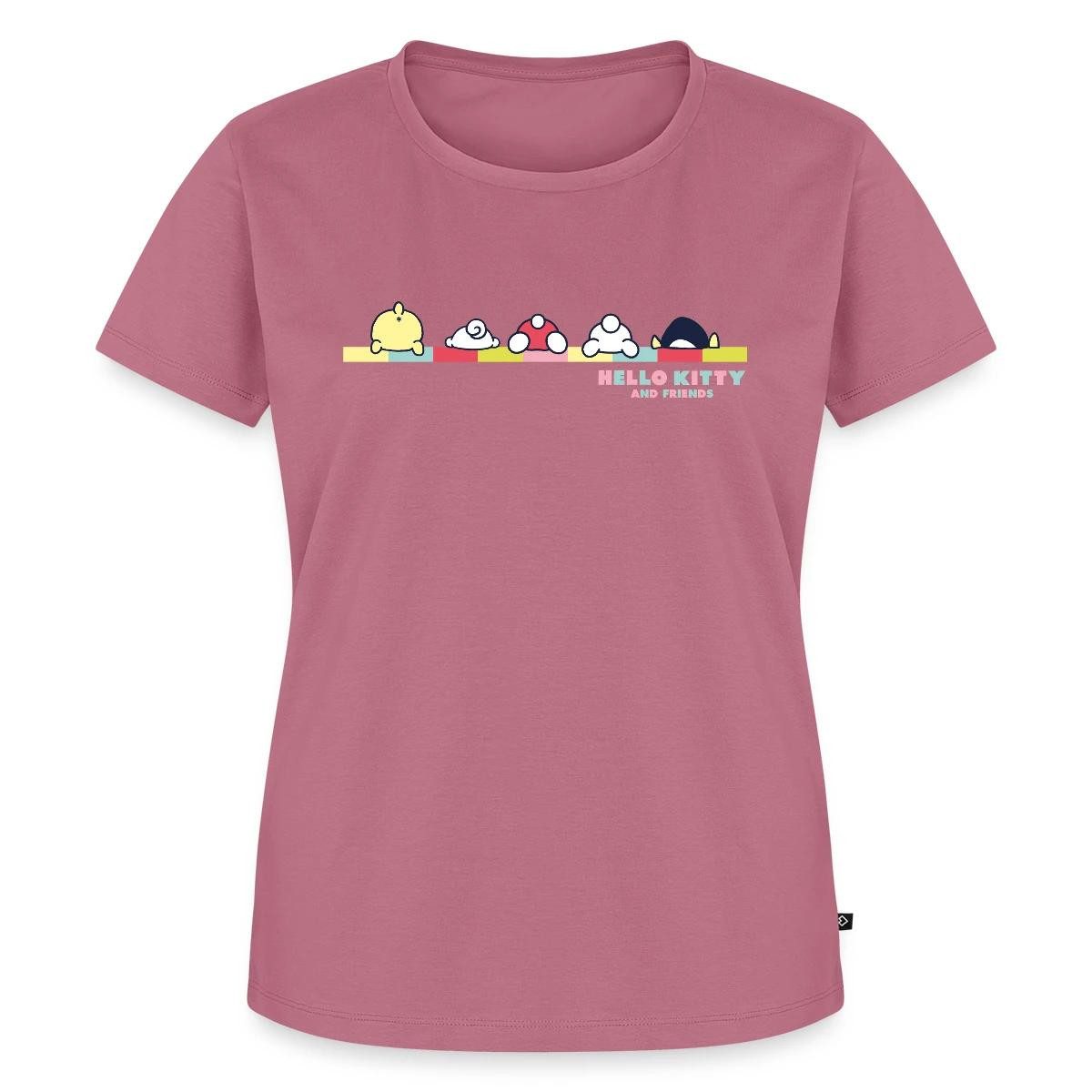 T-Shirt Hello Kitty And Friends Pose Frauen Premium T-Shirt