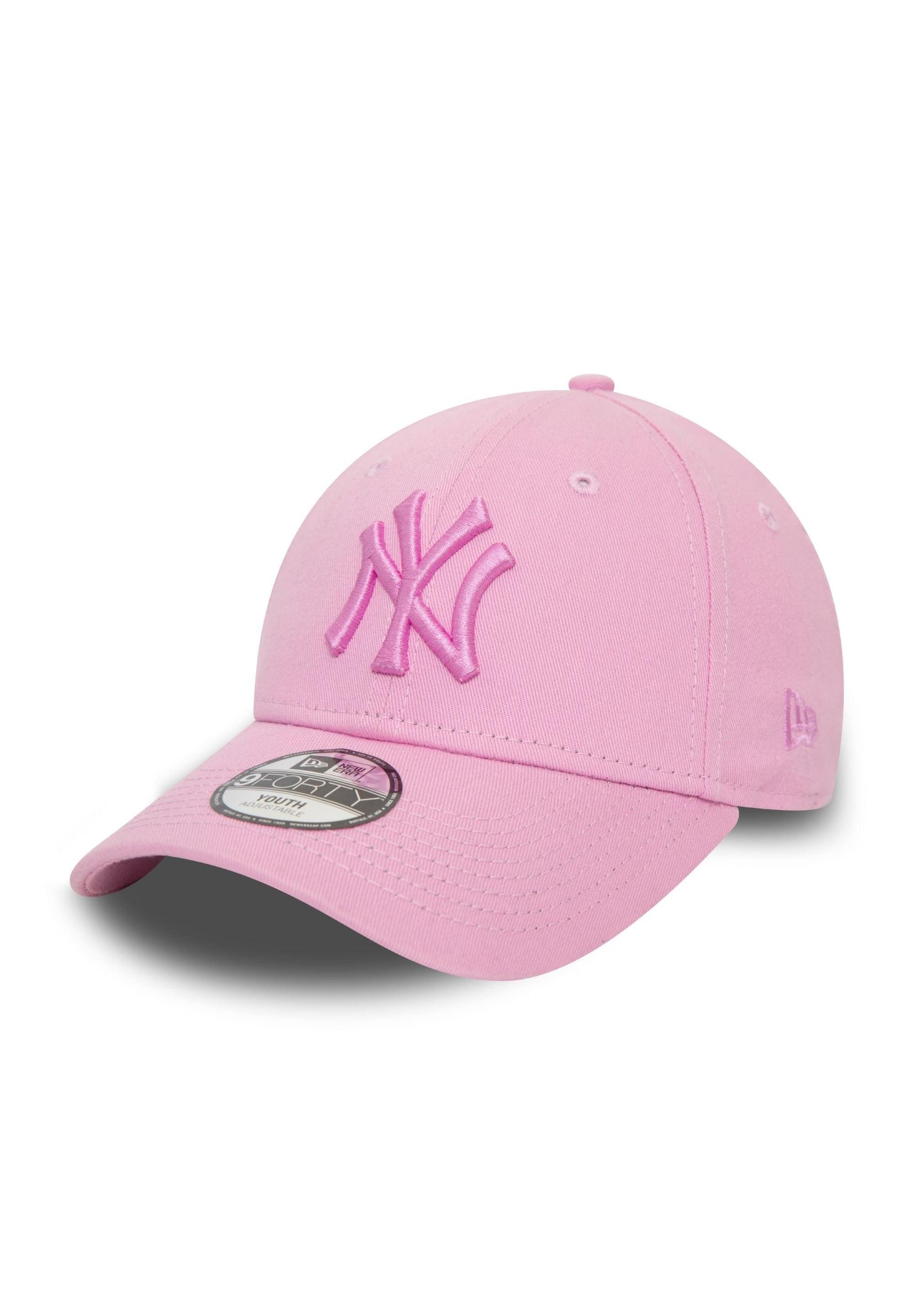 New Era Baseball Cap New York Yankees MLB League Essential Tonal Rosa 9Forty Verstellbare C (1-St)