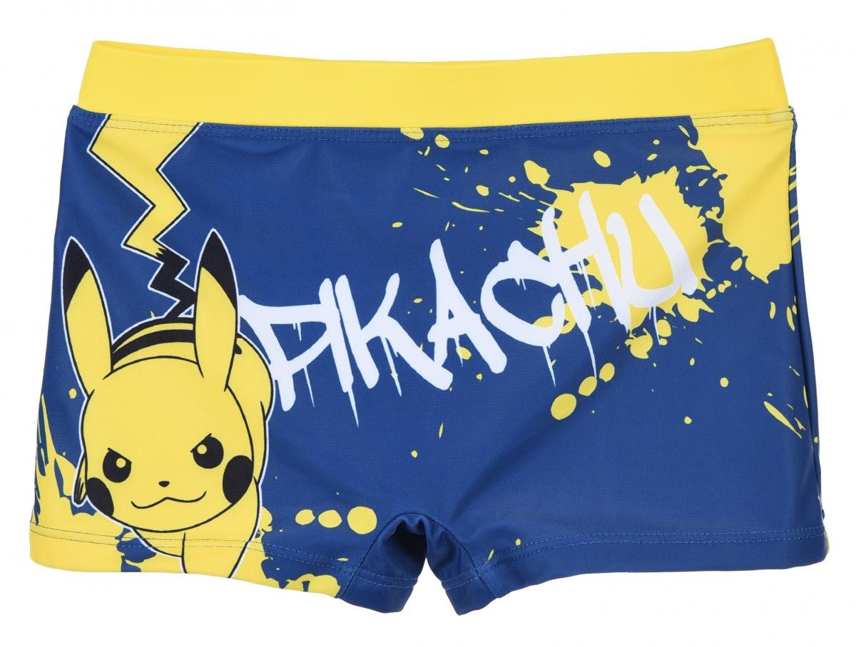 POKÉMON Badeshorts Pokemon Badehose Badeshort mit Pikachu mit Pikachu