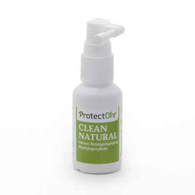 ProtectOhr Ohrenreiniger ProtectOhr - Ohrenspray Clean Natural, zur sanften Reinigung der Ohren, 30 ml, 1-tlg.