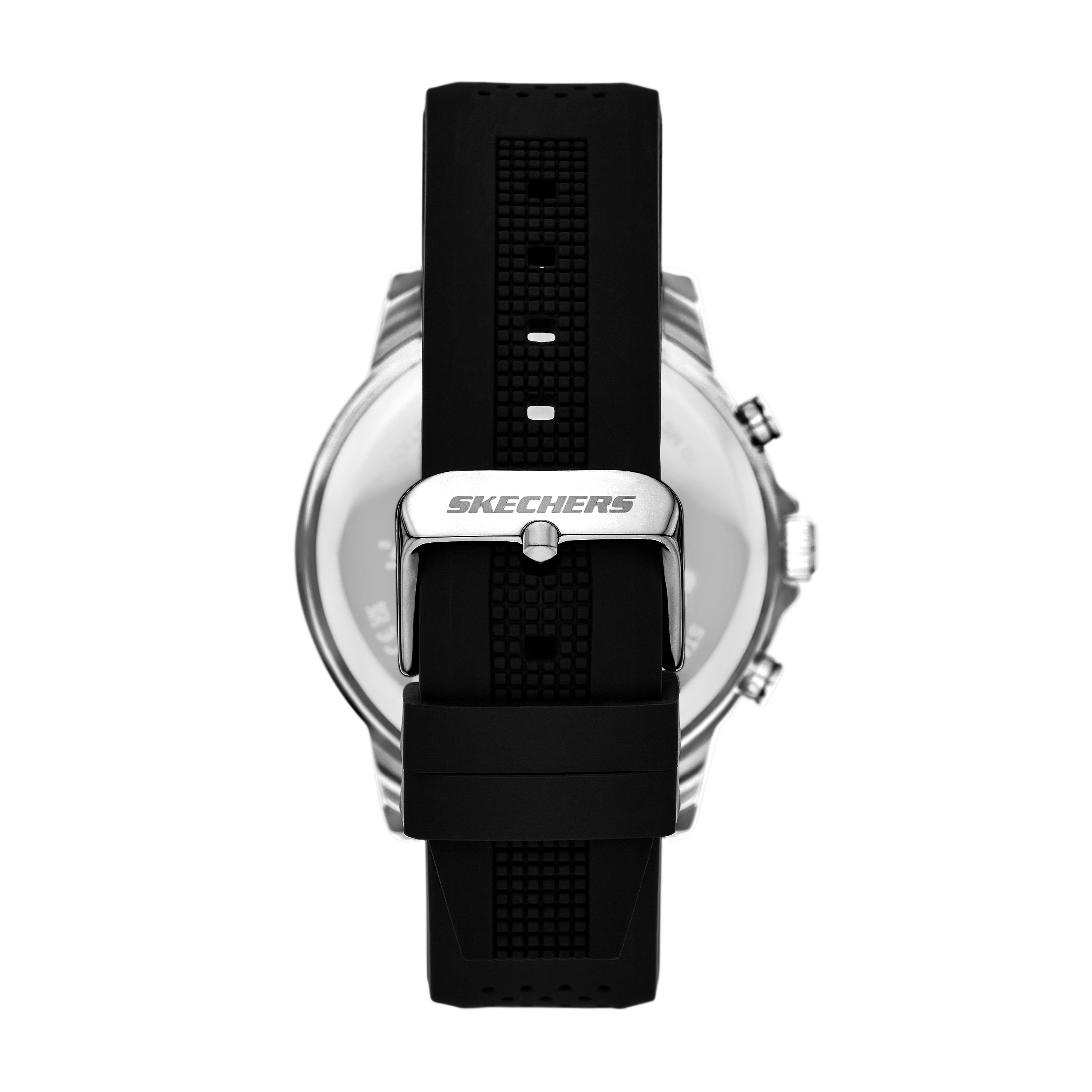 Skechers Chronograph Stanwood SR5297, Quarzuhr, Armbanduhr, Herrenuhr, Silikonarmband, analog, Tag