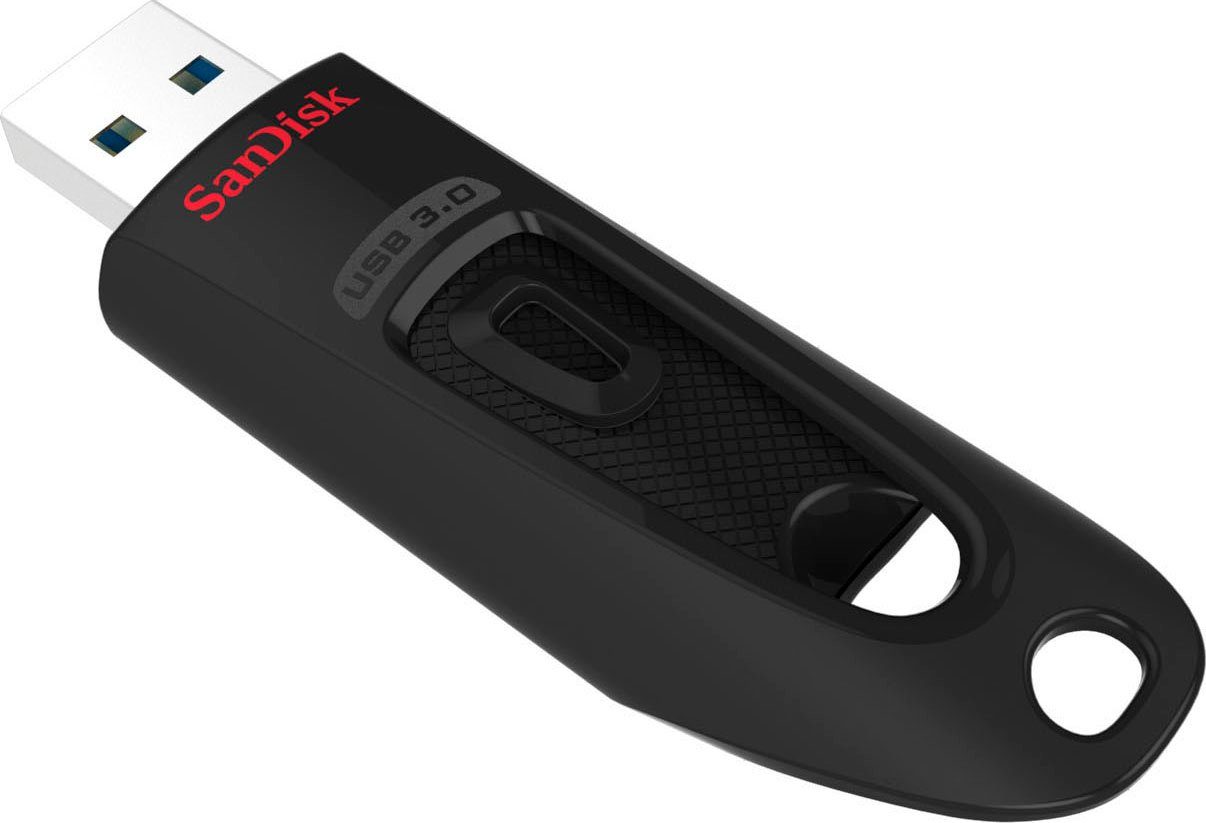 SanDisk Ultra Typ-A 32GB USB-Stick Slider, bis zu 100 MB/s, USB 3.2 Gen 1x1 (5 Gbit/s)