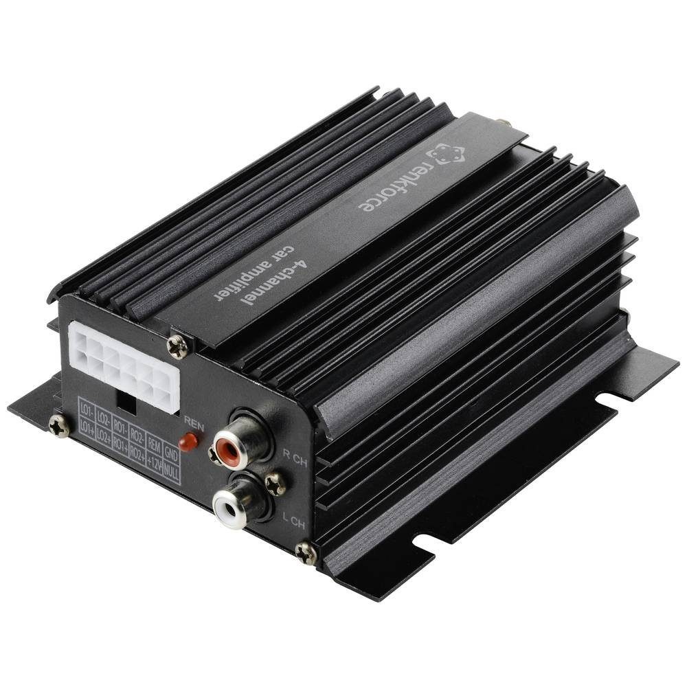 Renkforce 200 W 4-Kanal Auto-Verstärker Auto-Subwoofer (Bluetooth®-/USB-Audiowiedergabe, Lautstärke-/Bass-/Höhen-Regelung) – Bild 2 von 5