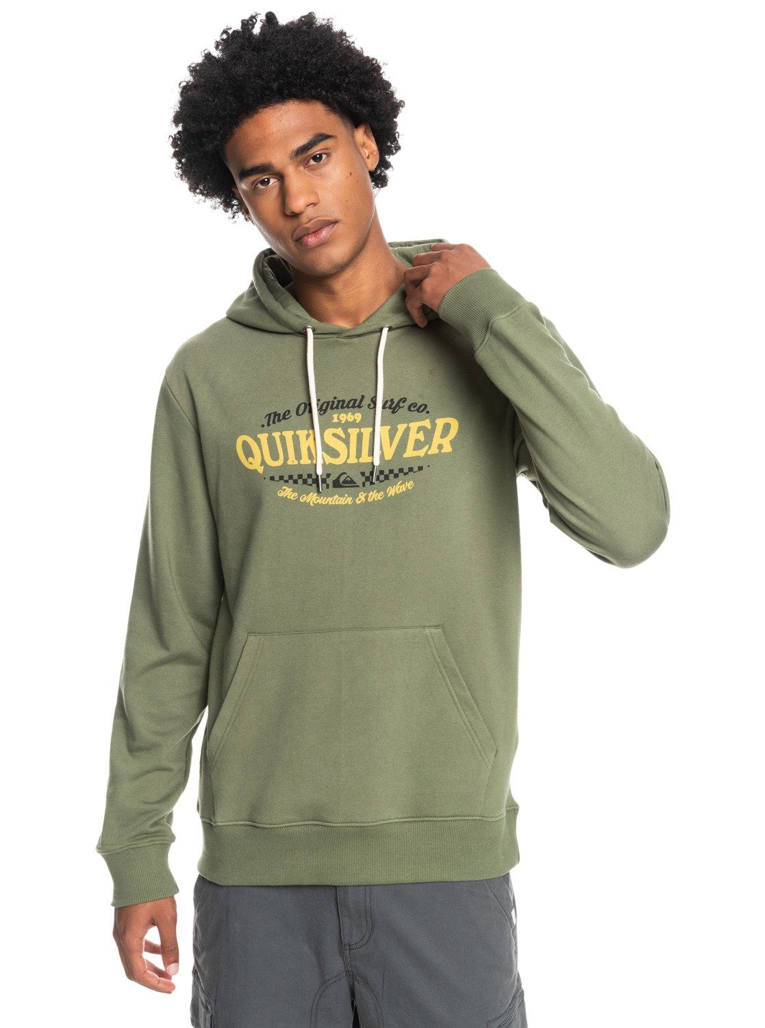 Quiksilver Sweatshirt Check On It Hood