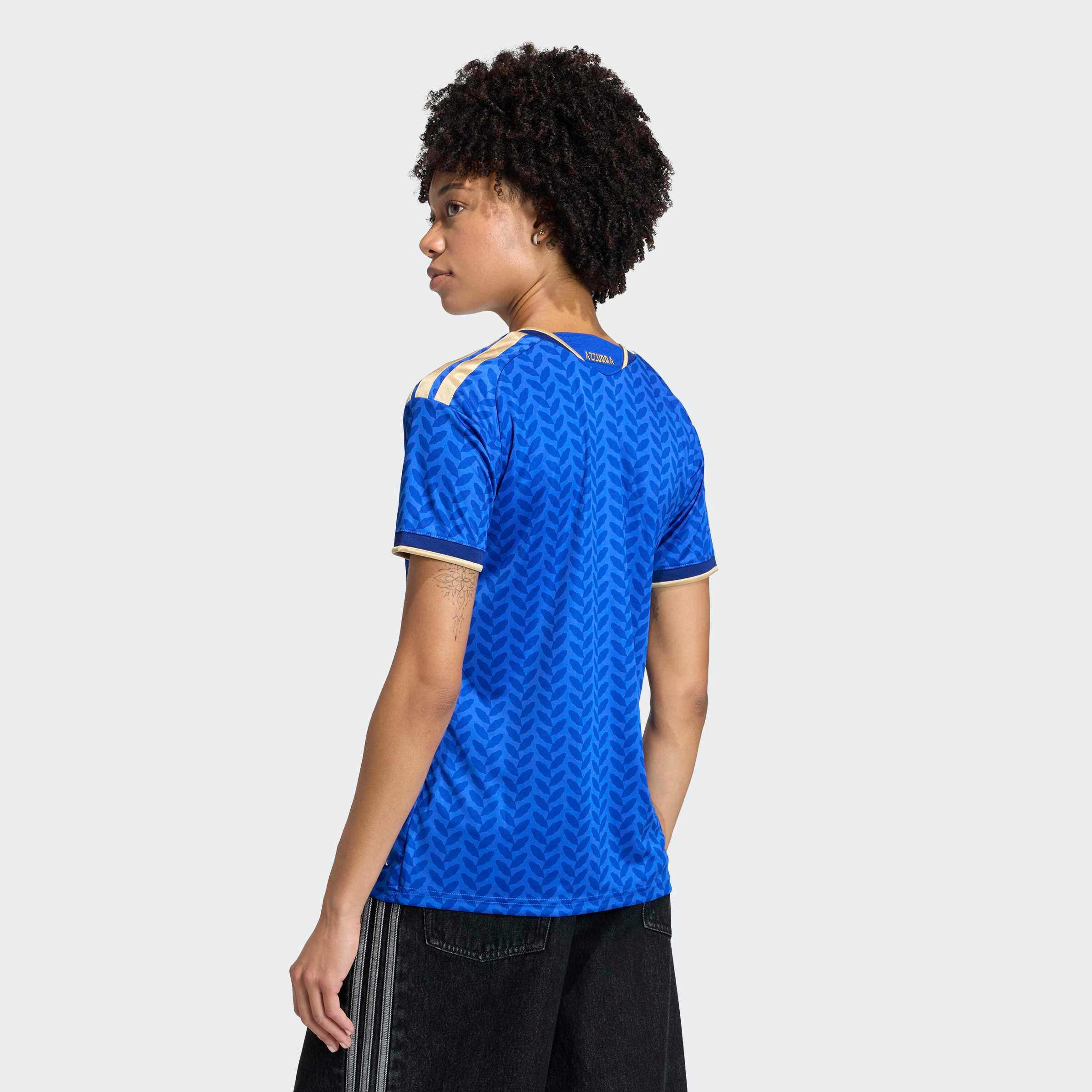 adidas Performance Fußballtrikot FIGC H JSY W für Erwachsene, mit Rundhalsausschnitt, ohne Verschluss