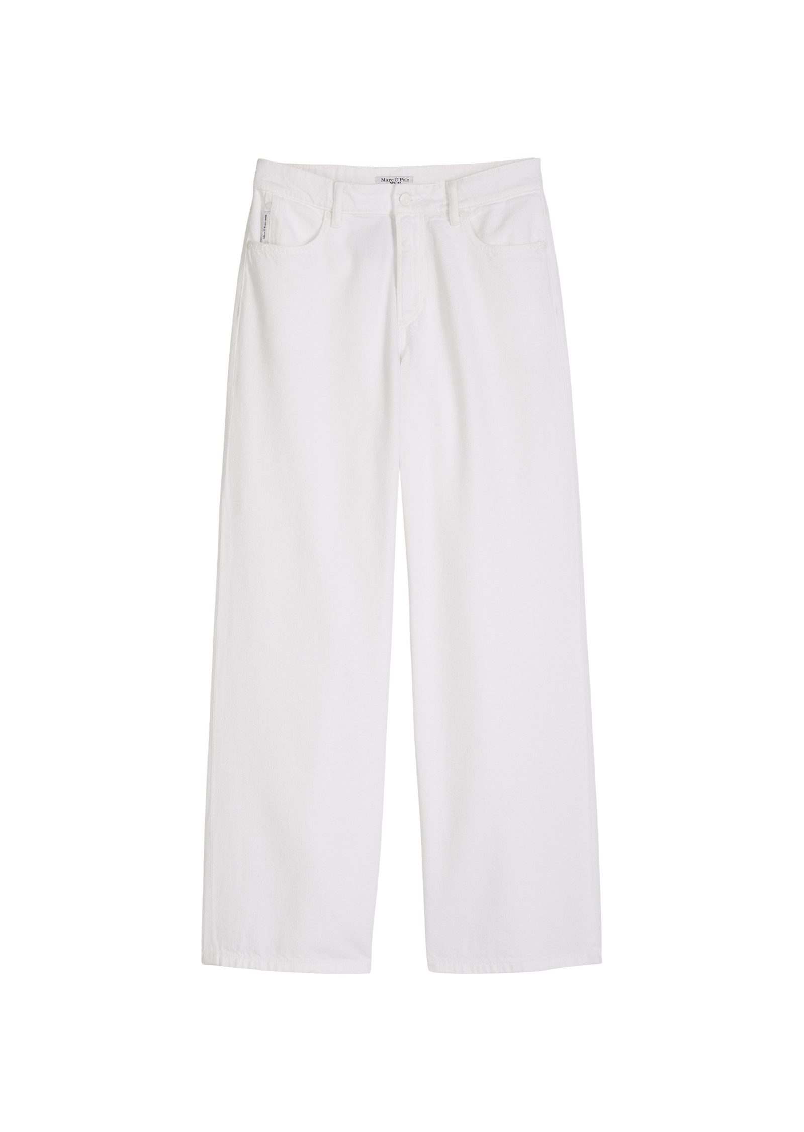 Weite Jeans aus weichem Organic-Cotton-Lyocell-Mix