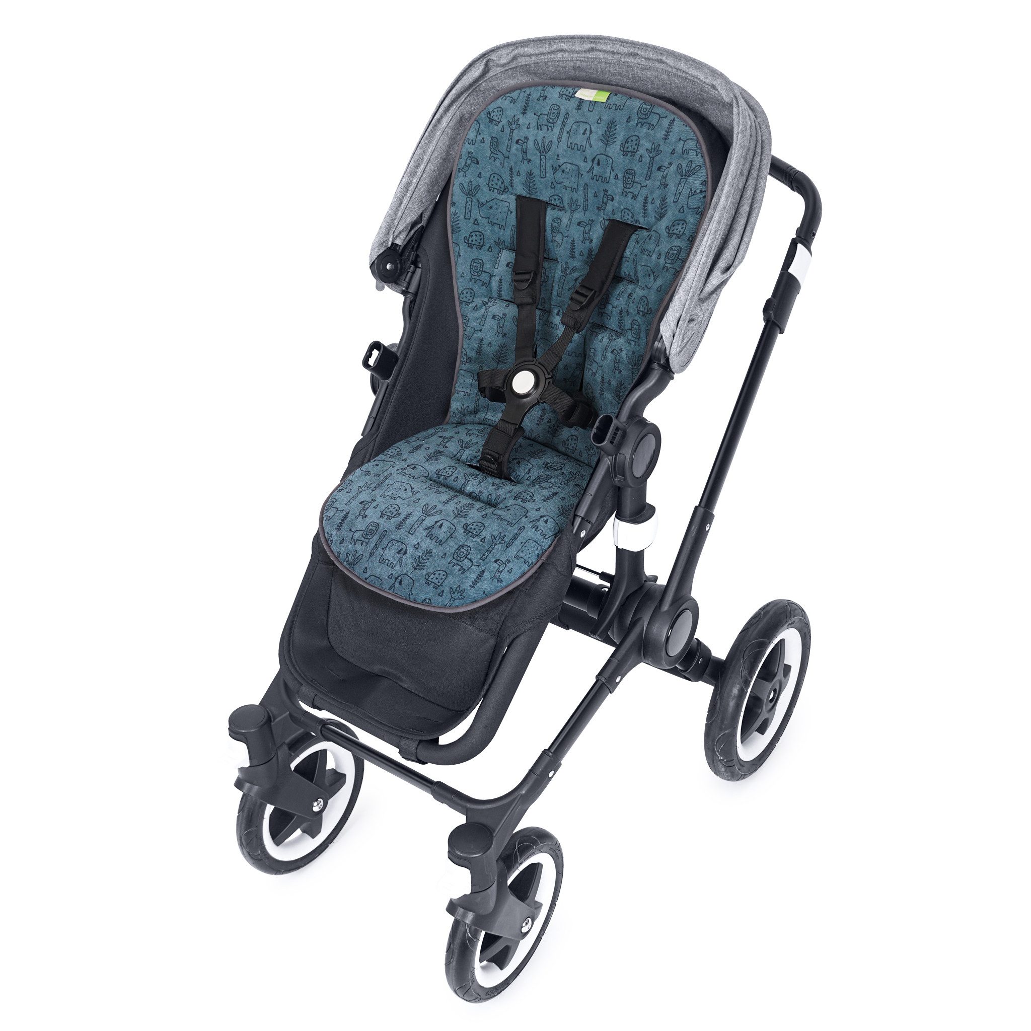 Liebes von priebes Kinderwagen-Sitzauflage COOLAIR Sitzauflage für Kinderwagen und Buggy, Funktionssitzauflage