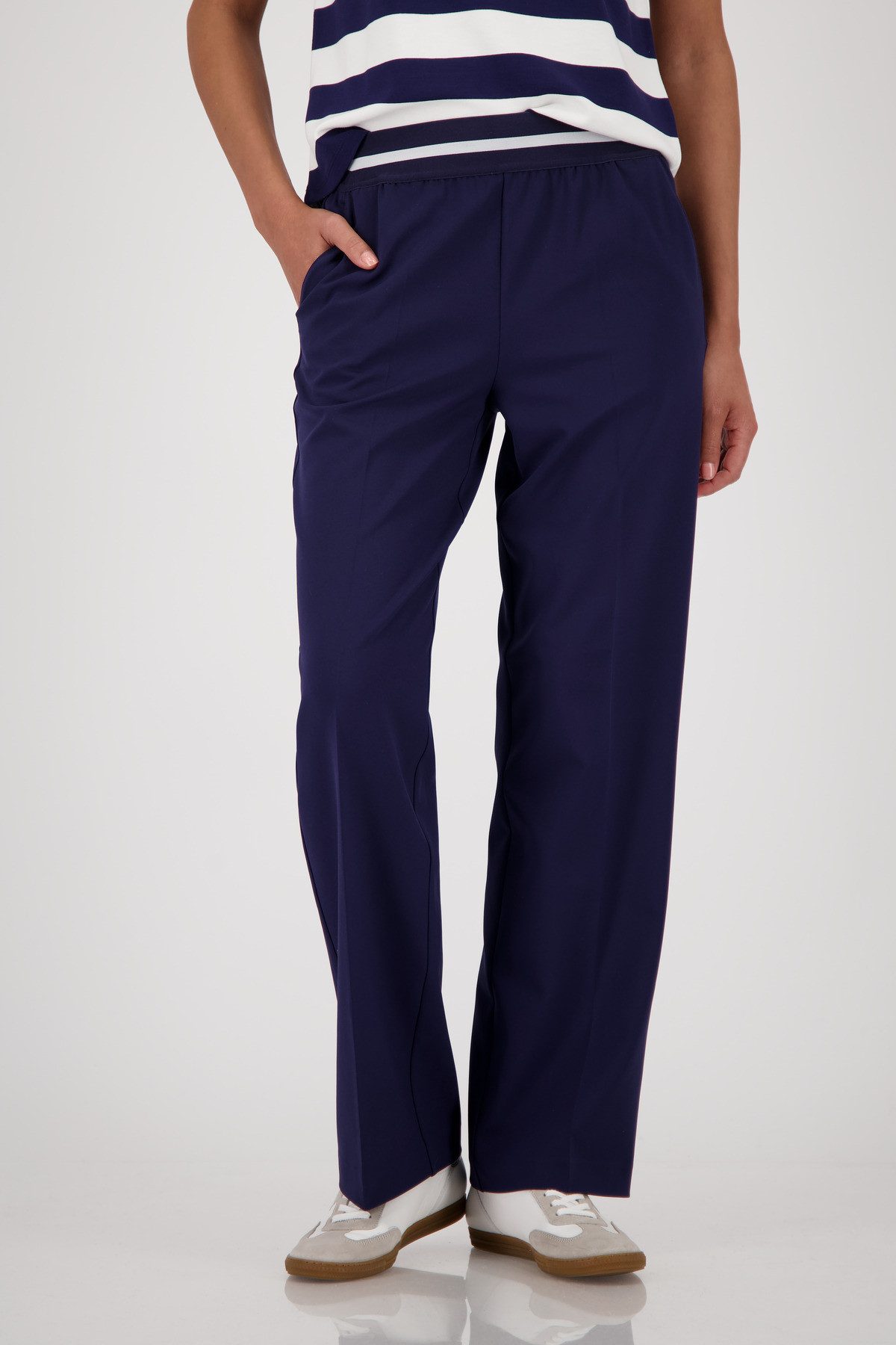 Monari 5-Pocket-Jeans Hose navy blue günstig online kaufen