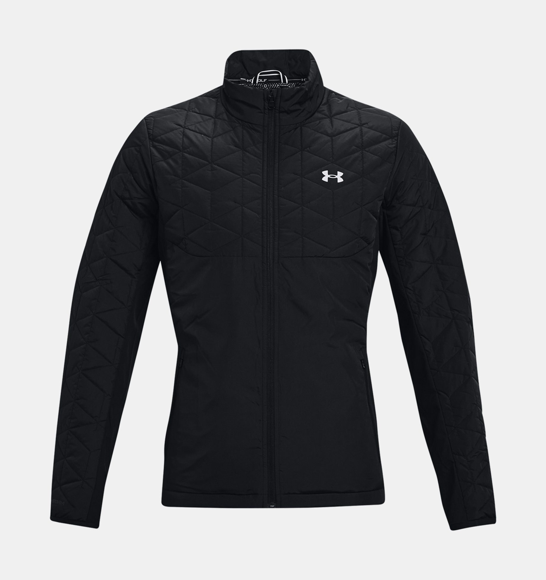 Sweatjacke Under Armour Golf Jacke ColdGear Reactor Hybrid Schwarz Damen