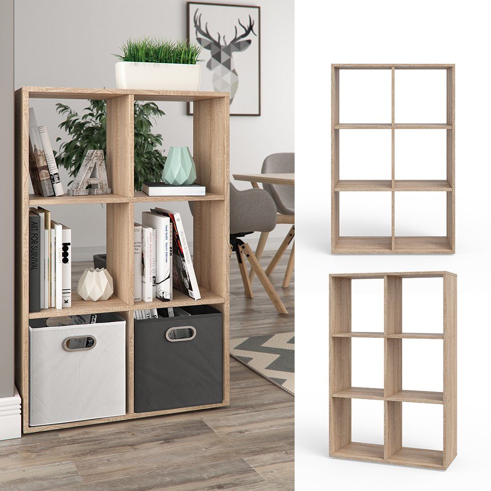 Vicco Raumteiler Karree, Sonoma, 72 x günstig online kaufen