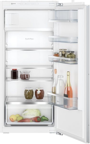 Gemüse Ort und optimalen FreshSafe Einbaukühlschrank für breit, Obst hoch, Lagerung cm zur 122,1 cm ideale Der Ihr KI2422FE0, - 54,1 NEFF FreshSafe,