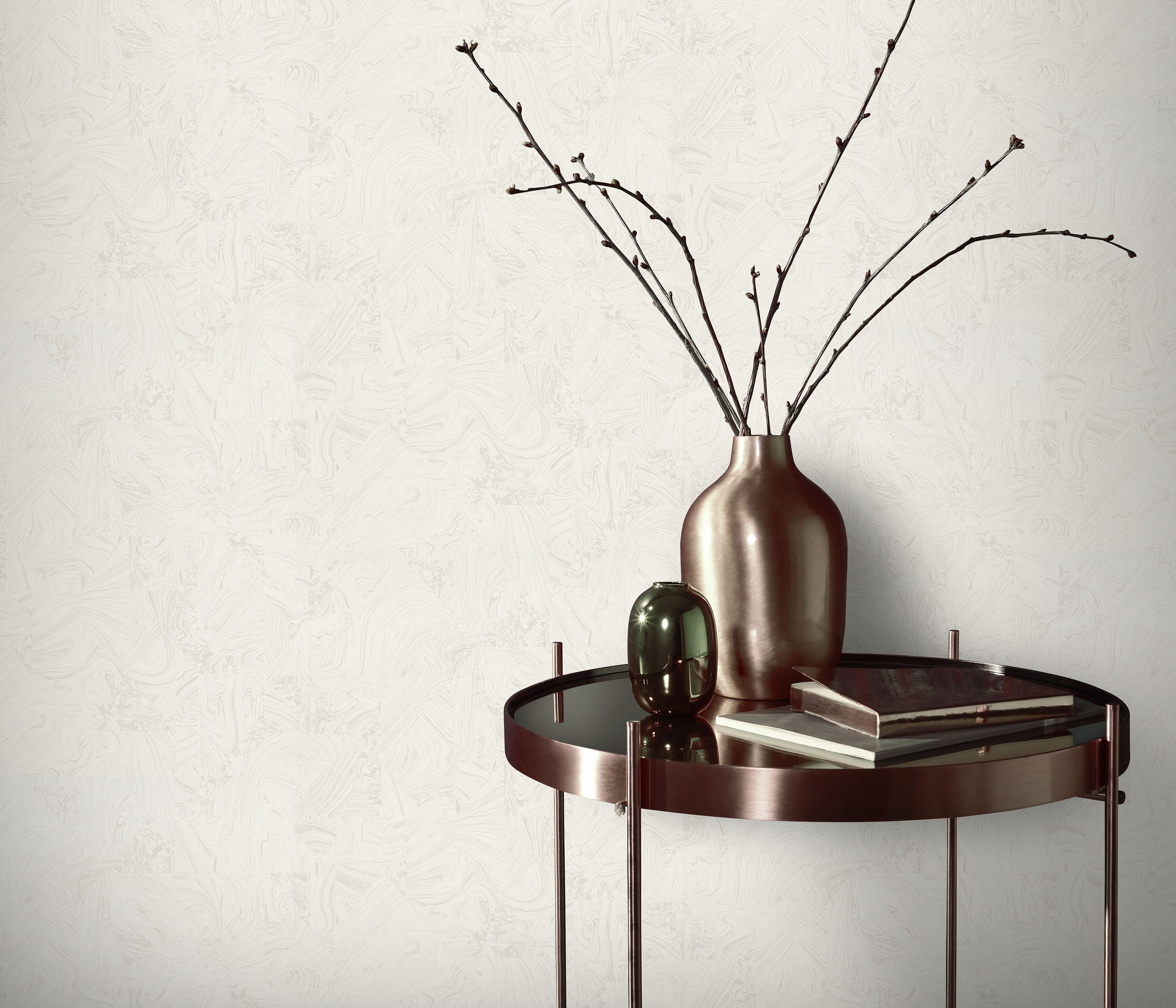 Erismann Vliestapete PVC-freie Vliestapete MADOC, leicht strukturiert, (1 St), Phthalate frei