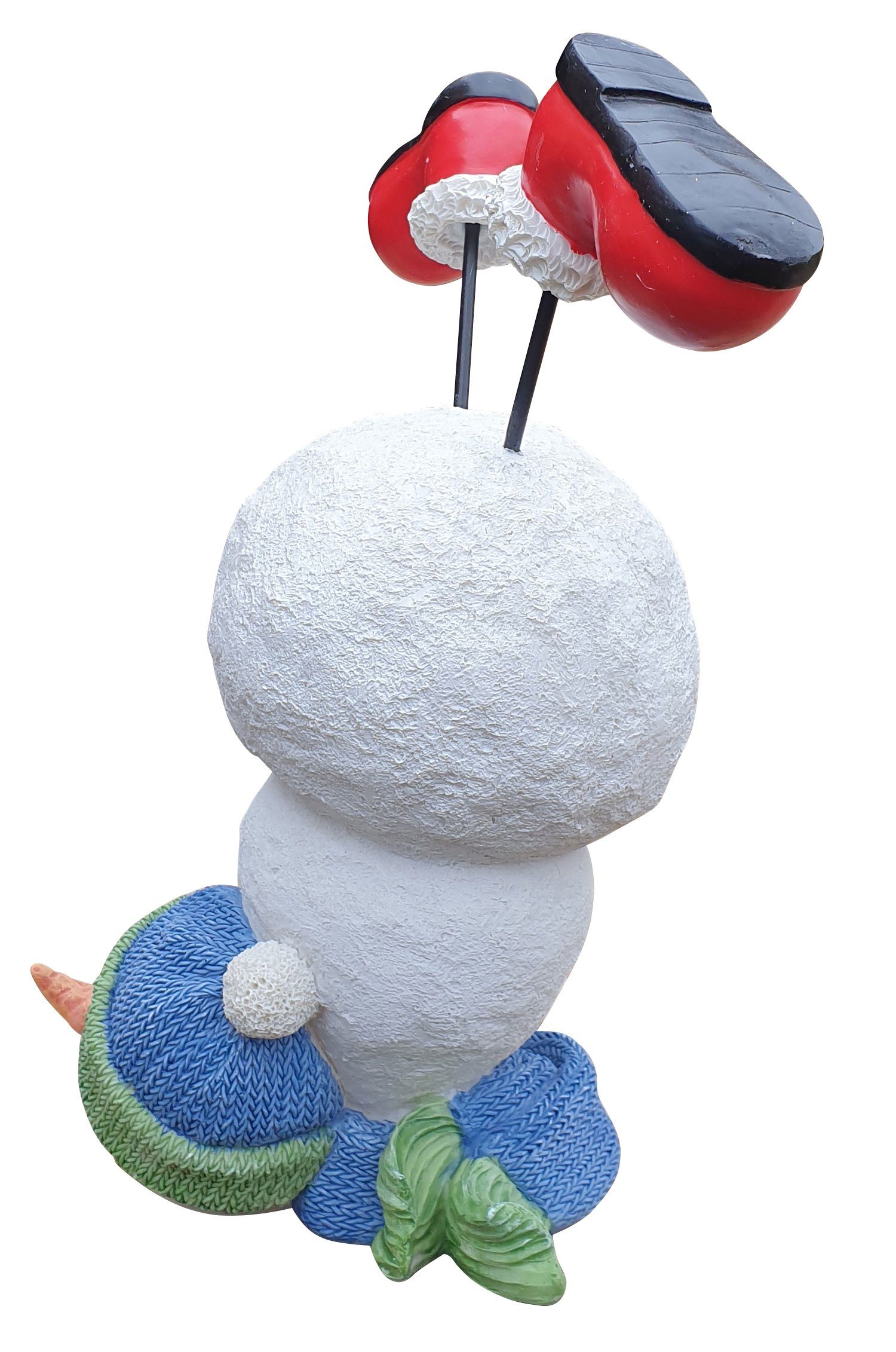 Schneemann Handstand Fachhandel Dekofigur Plus