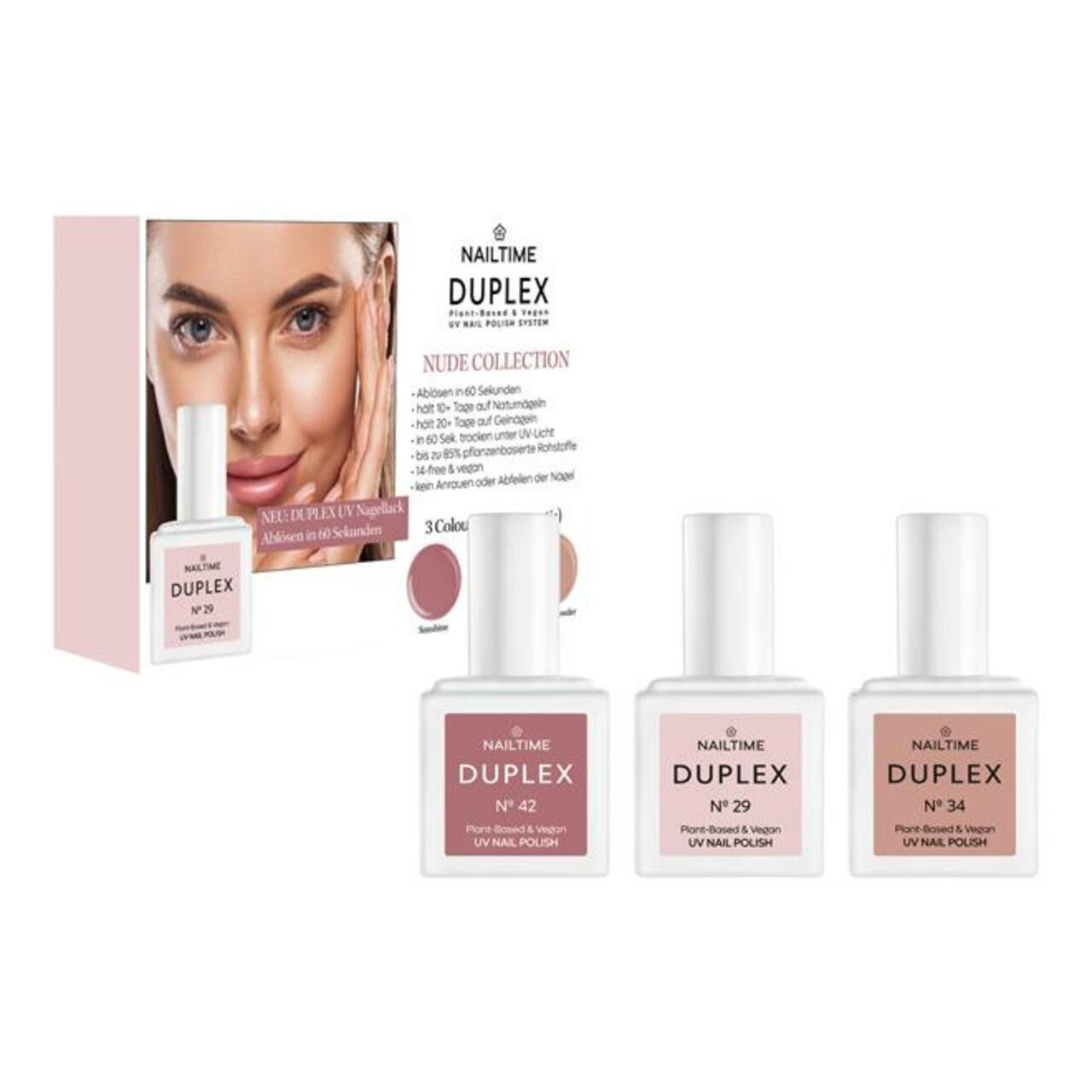 NAILTIME Make-up Duplex Nude Collection, für alle Haartypen, für alle Hauttypen