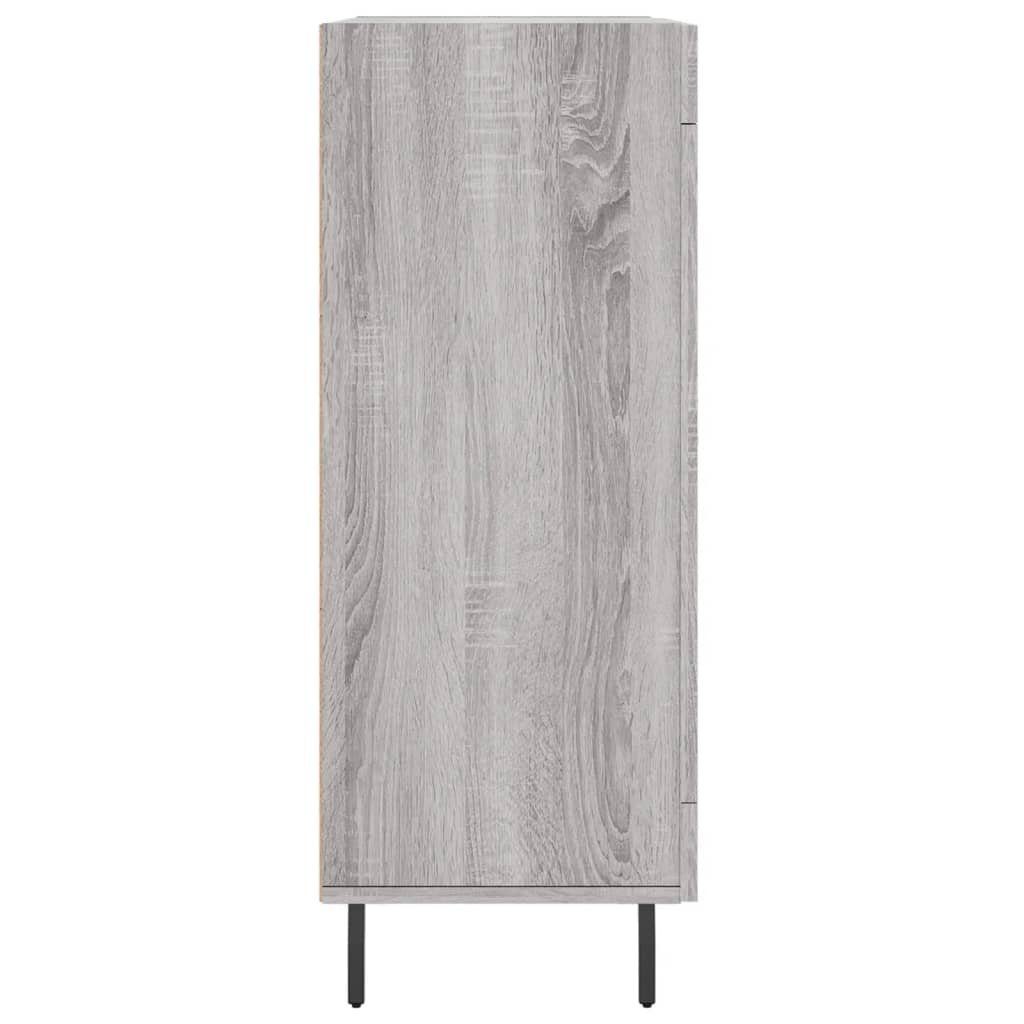 vidaXL Sideboard Sideboard Grau Sonoma St) cm 69,5x34x90 (1 Holzwerkstoff