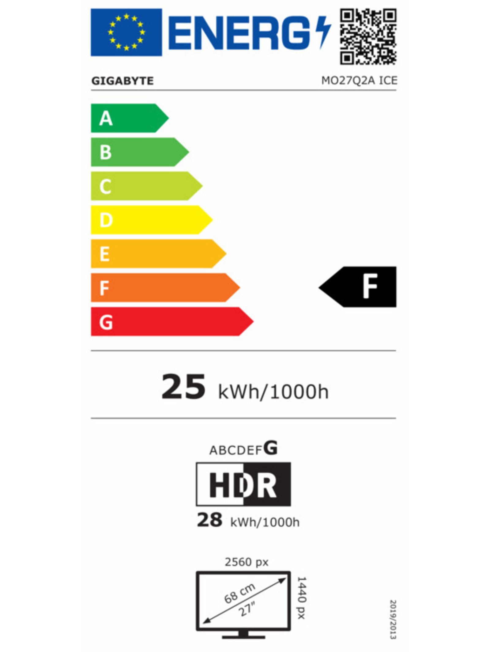Energieeffizienzklasse: 