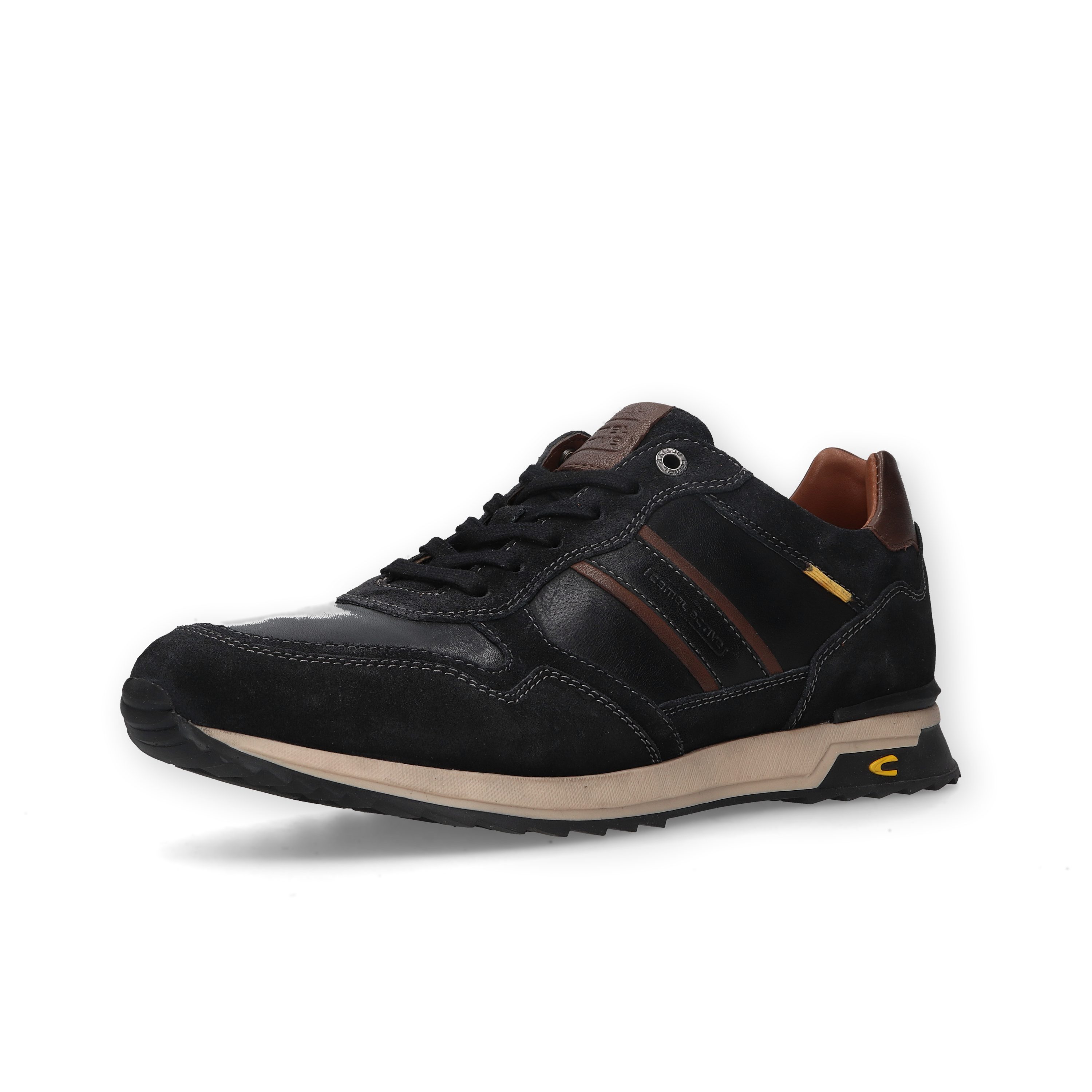 camel active Sneaker Schnürschuh, Halbschuh, Business-Sneaker mit Logoschriftzug
