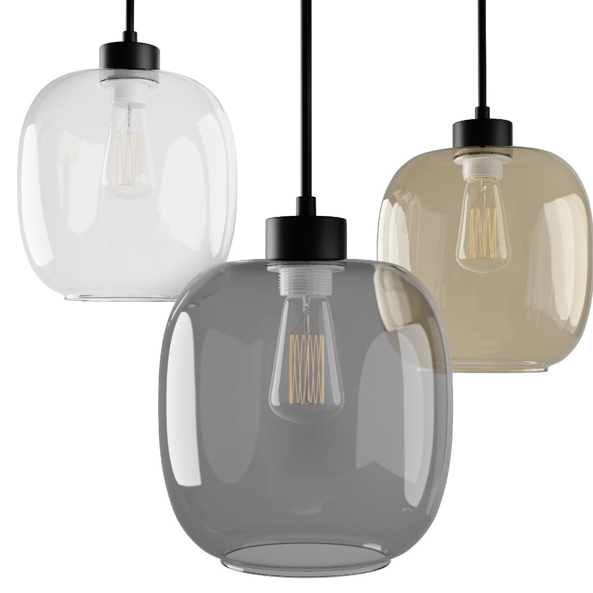 Liadomo Pendelleuchte Magellan, ohne Leuchtmittel, Hängelampe im Skandi-Loo günstig online kaufen