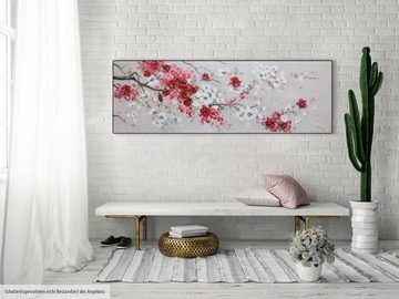 KUNSTLOFT Gemälde »Unvergängliche Blüten«, handgemaltes Bild auf Leinwand