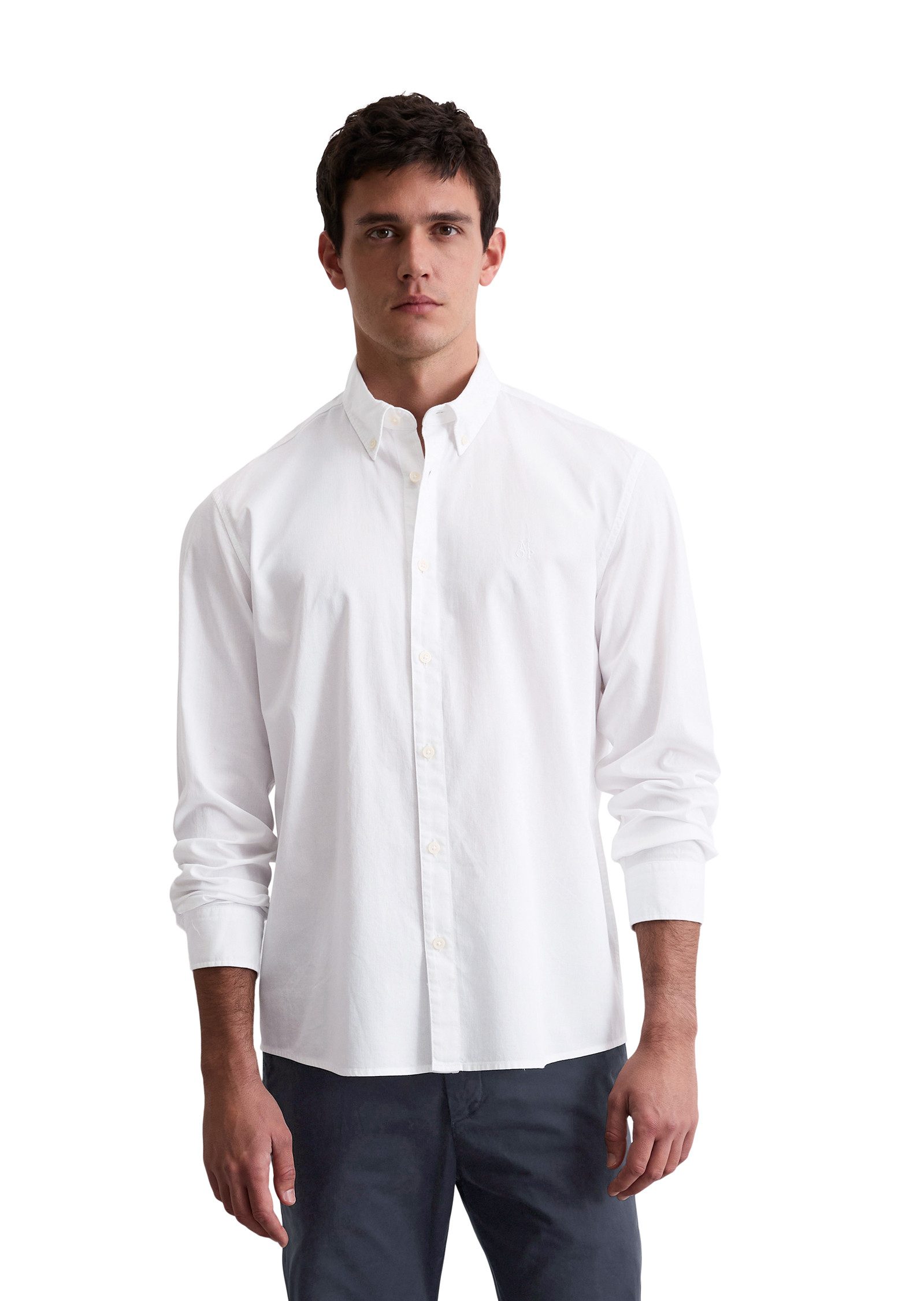Marc O'Polo Langarmhemd regular fit aus günstig online kaufen