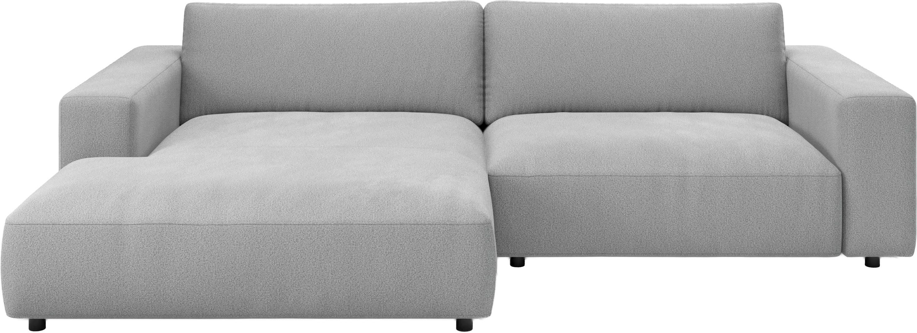 Musterring Ecksofa MR LUCIA, Charakterstarker Lounge-Komfort von Musterring, XXL-Longchair, erstklassige Kammerkissen & zeitloser Look