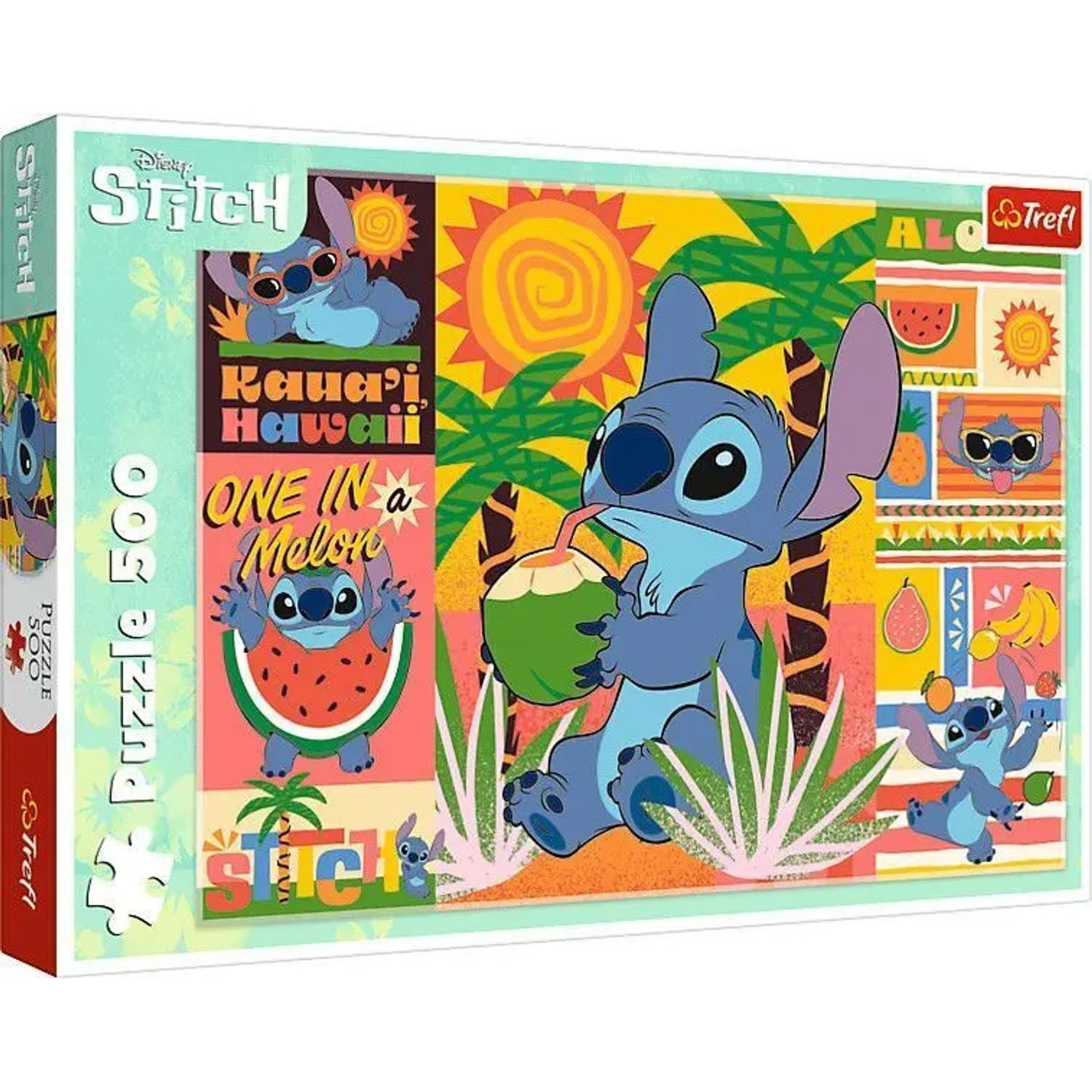 Trefl Puzzle Puzzle 500 Disney Lilo&Stitch, 599 Puzzleteile