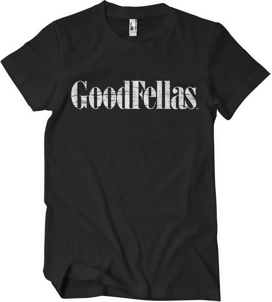 GoodFellas T-Shirt Cracked Logo Big Tall T-Shirt