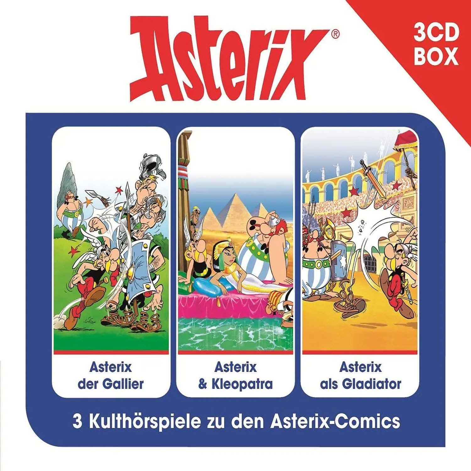 Hörspiel Asterix - 3-CD Hörspielbox Vol. 1