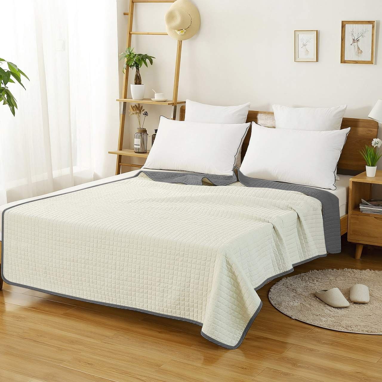 Tagesdecke, Woltu, Tagesdecke aus Polyester für Bett online kaufen | OTTO
