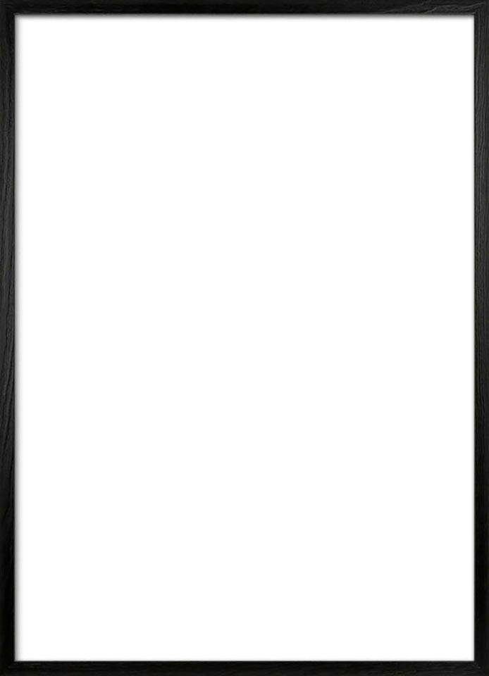 Komar Bilderrahmen Pure, Echtholzrahmen mit hochtransparentem Acrylglas