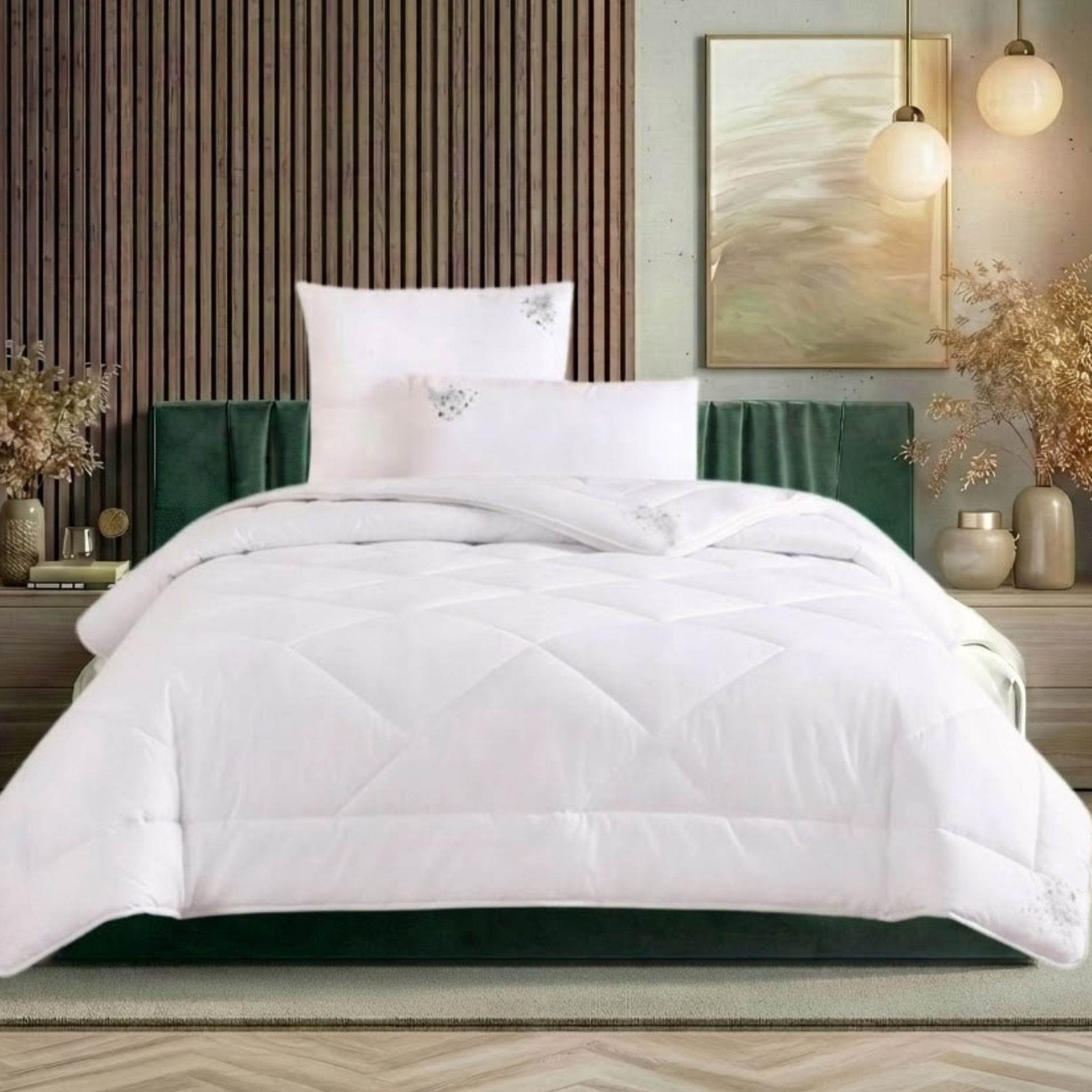 OTTO home Microfaserbettdecke Baca, Bettdecke 135x200 cm, 155x220 cm und weitere Größen, Füllung: aus hochwertiger 6D-Hohlfaser, Bezug: Polyester, Bettdecken, Sommer, Winter, 4-Jahreszeiten, Decke