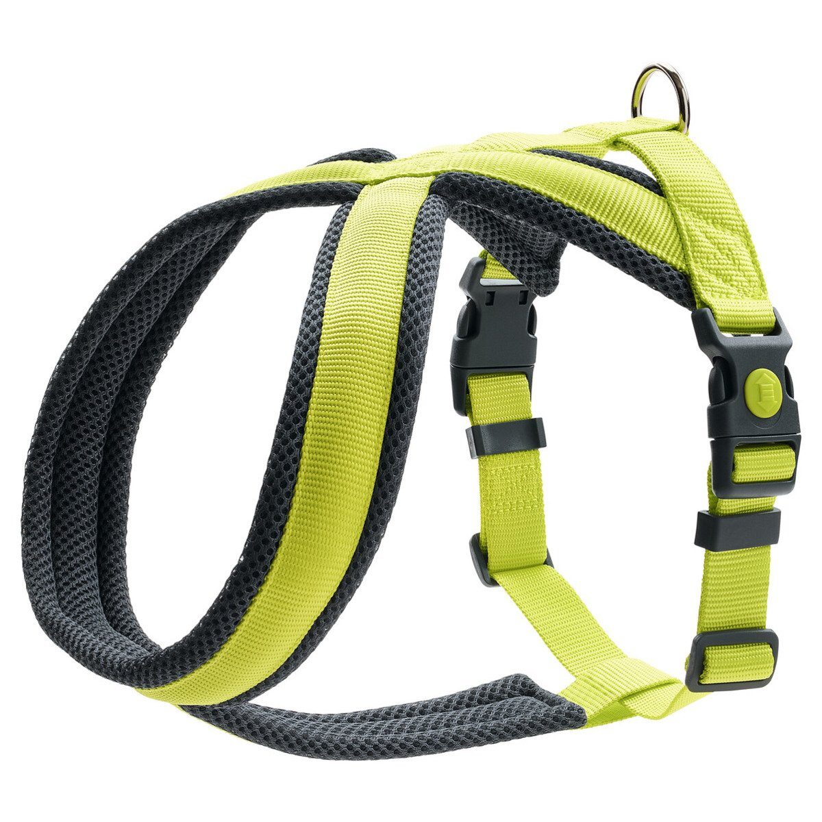 Hunde-Geschirr Geschirr London Comfort limette