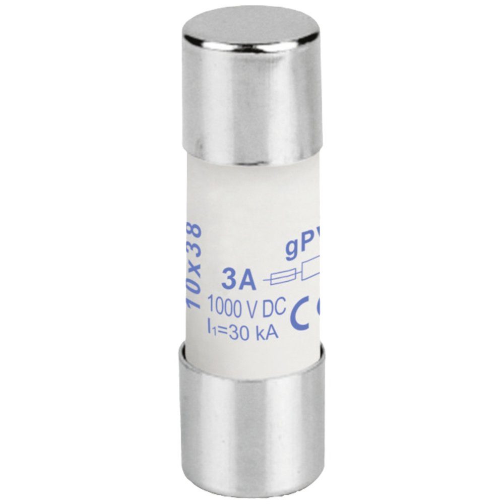 Stromstoßschalter Weidmüller 2783180000 FUSE 10X38 3A 1000 VDC GPV Feinsicherung (x L)