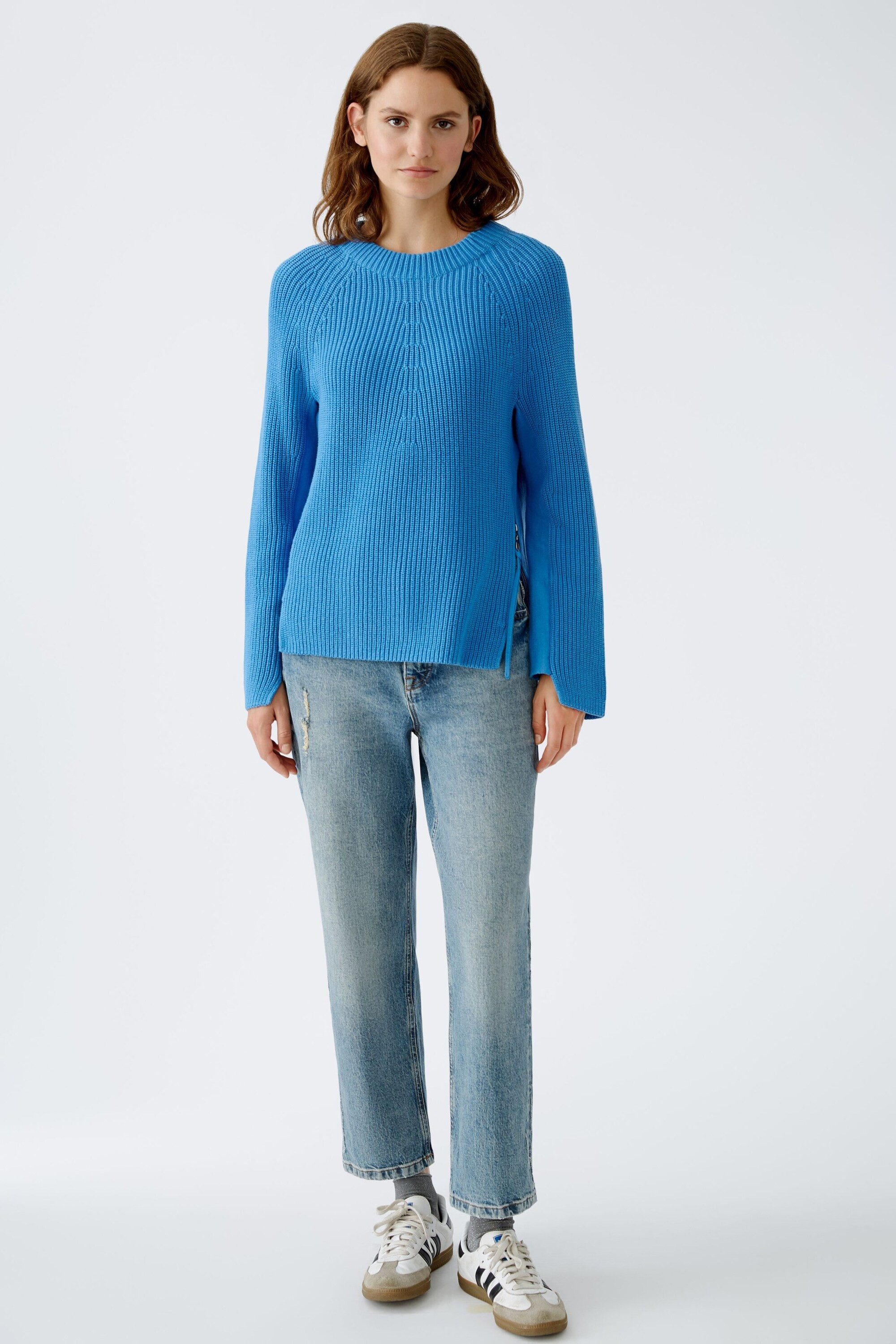 Oui Strickpullover Rubi (1-tlg) Plain/ohne Details
