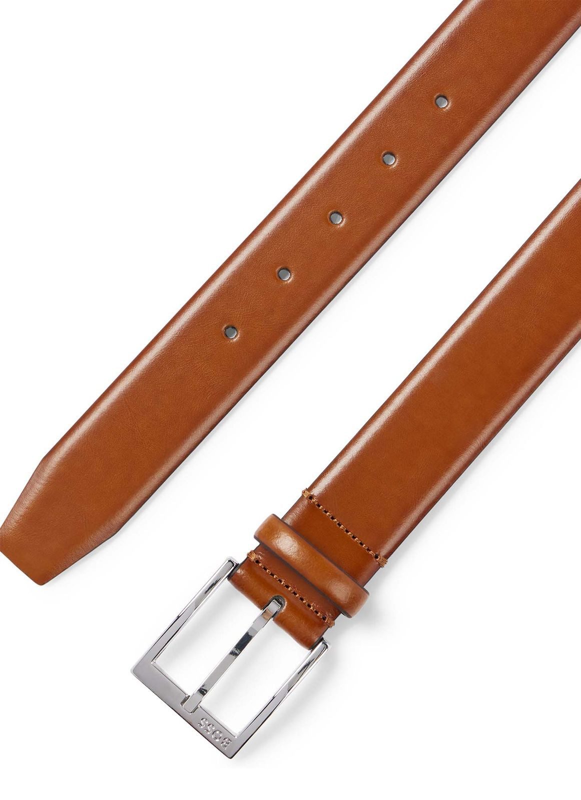 BOSS Ledergürtel Elloy Sz35 Leather Belt aus echtem Rindsleder günstig online kaufen