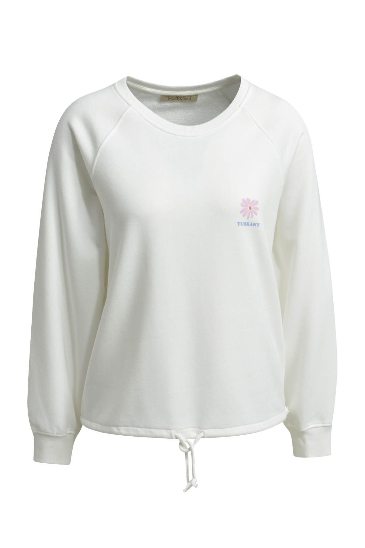 Smith&Soul / Damen-Sweat / SWEATSHIRT EMBROIDERY V-NECK