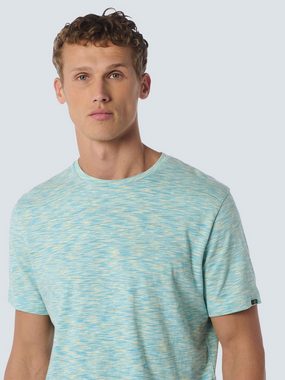 NO EXCESS T-Shirt - Basic Shirt - Kurzarmshirt - T-Shirt Coloured Melange Stripes