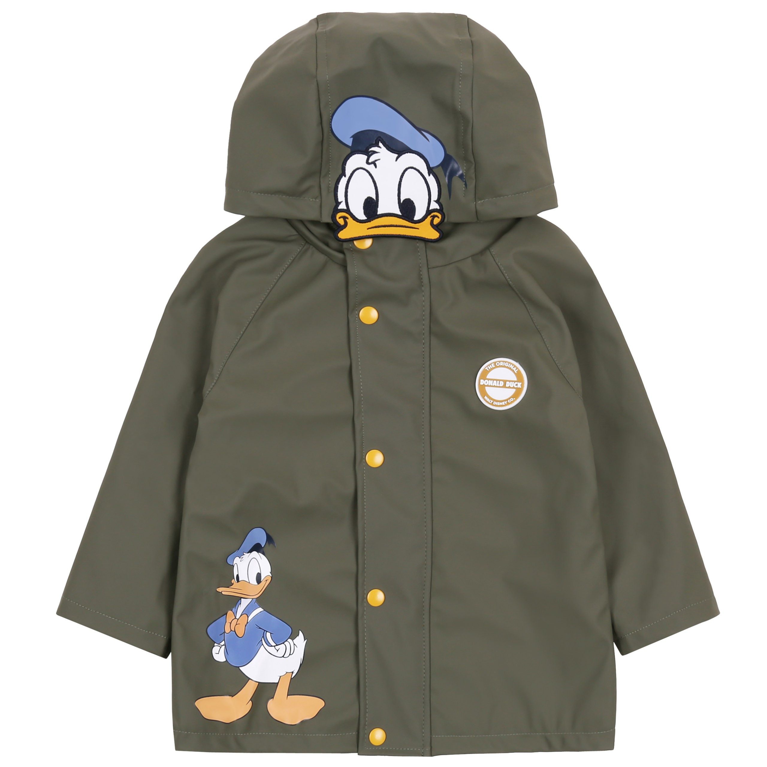 Sarcia.eu Regenmantel Khakifarbener Regenmantel, wasserfest Donald Duck DISNEY, 68