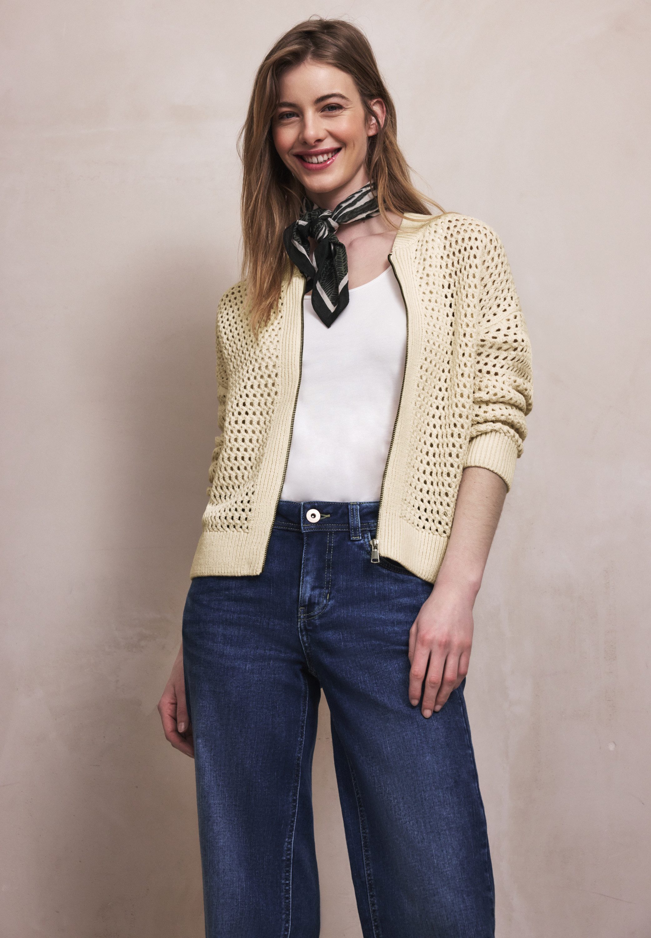 STREET ONE STUDIO Cardigan Grobstrick