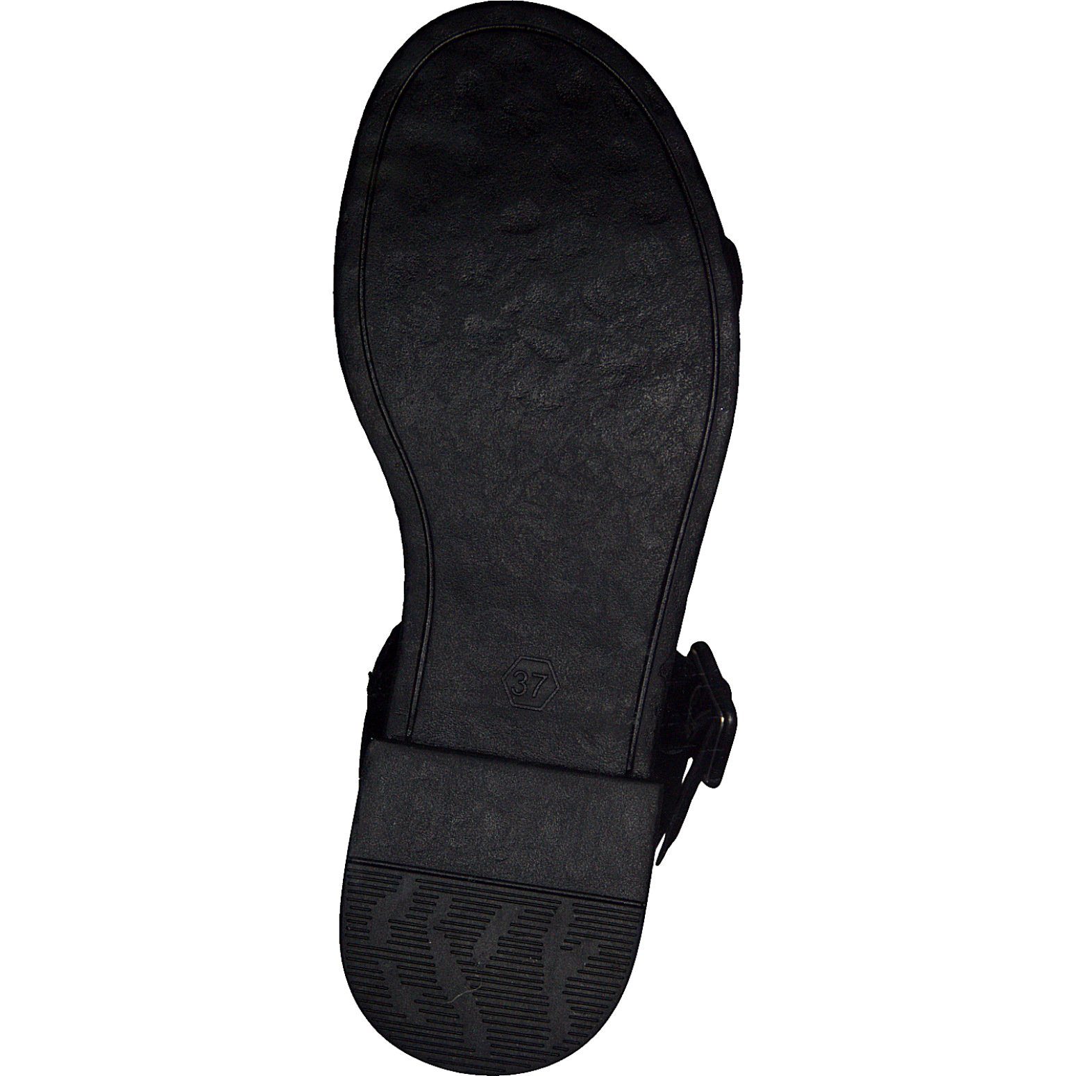 black TOZZI Marco Damen Sandale antic 2-28404-002 Sandale MARCO Tozzi