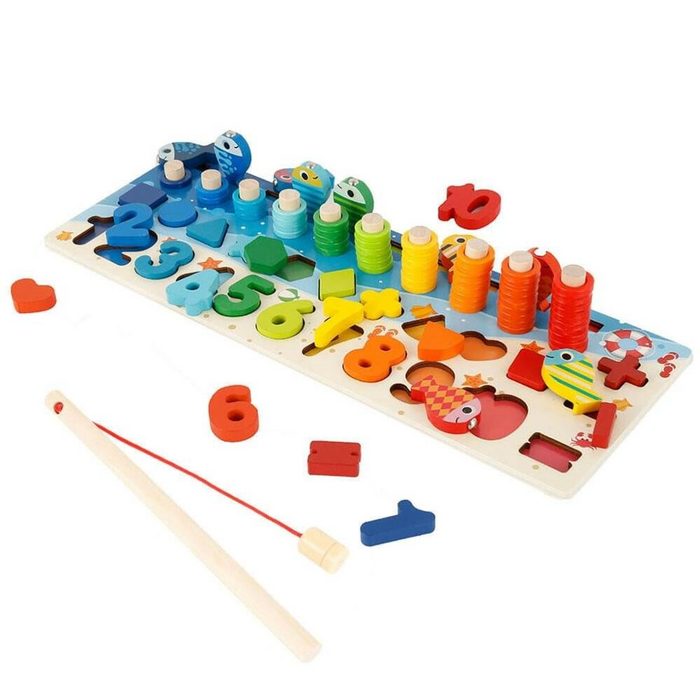 FeelGlad Lernspielzeug Lernspielzeug aus Holz für Kinder